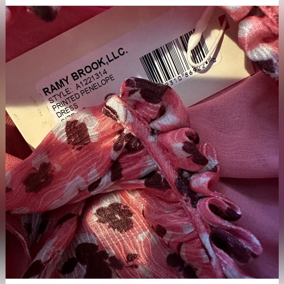 Ramy Brook  Penelope Silk Floral Long Sleeve Mini Dress | Size Small - Picture 2 of 7